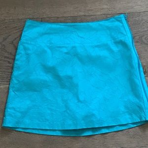 Lady Hagen English Garden Turquoise Golf Skort